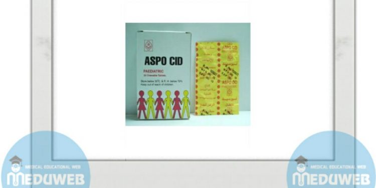 Aspocid Paediatric Tablets