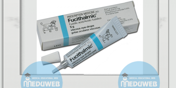 Fucithalmic eye drops (fusidic acid)