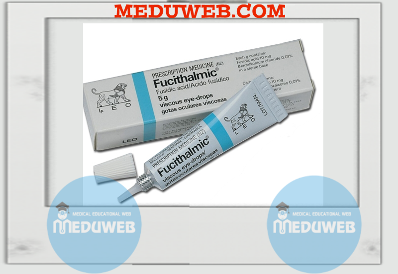 Fucithalmic eye drops (fusidic acid)